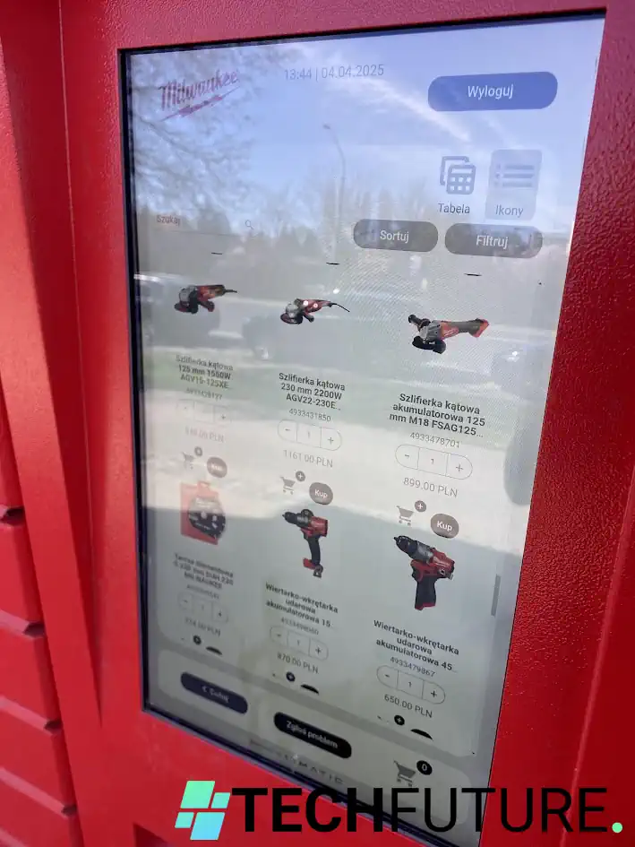 Milwaukee automat Warszawa