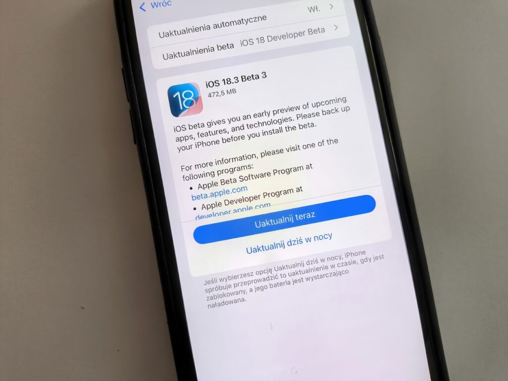 ios 18.3