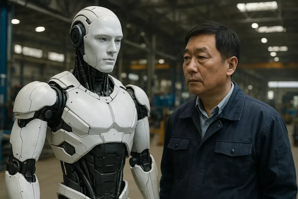 Roboty w Chinach