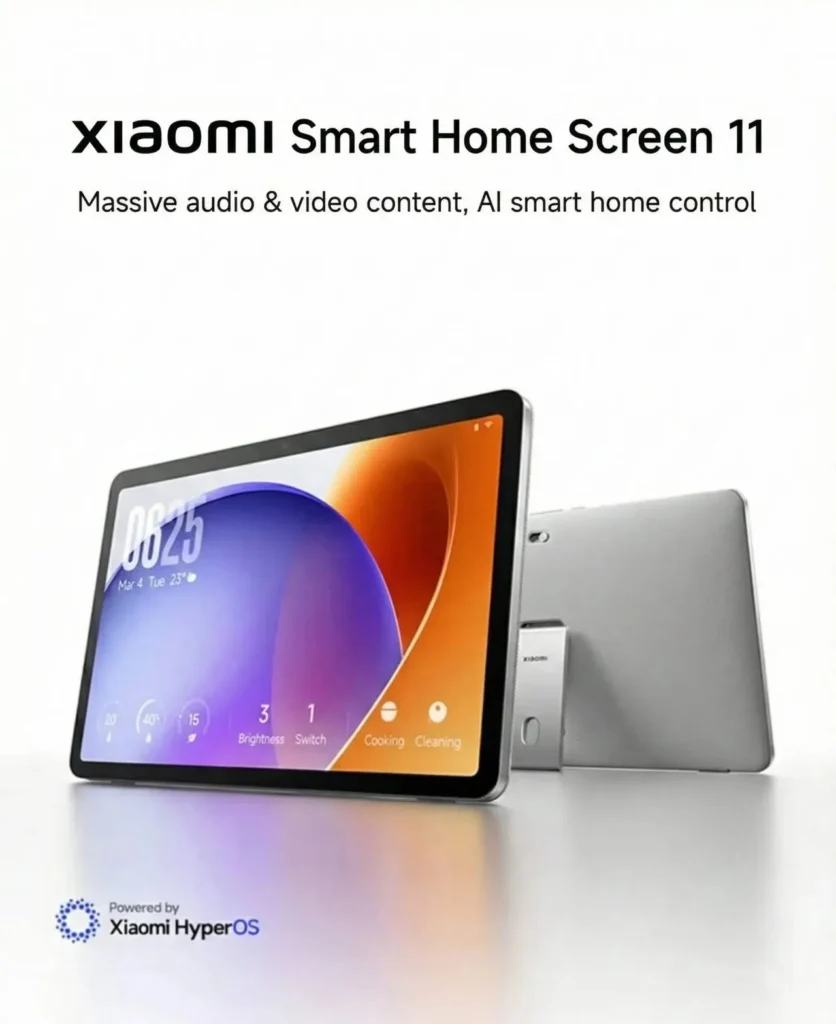 Xiaomi w końcu to zrobiło! Nowy smart hub wygląda jak sprzęt za miliony, a kosztuje grosze. Xiaomi Home Screen 11