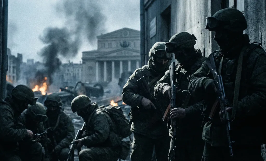 Krwawy Teatr Kremla: Anatomia rosyjskich prowokacji od Odessy po Moskwę Maskirowka