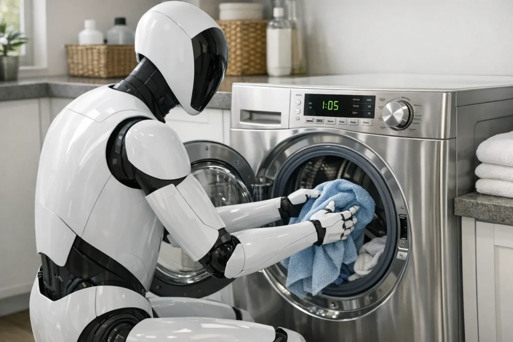 Koniec z odkurzaniem i praniem? Robot Tesli zamieszka u Ciebie już za rok! Tesla Optimus