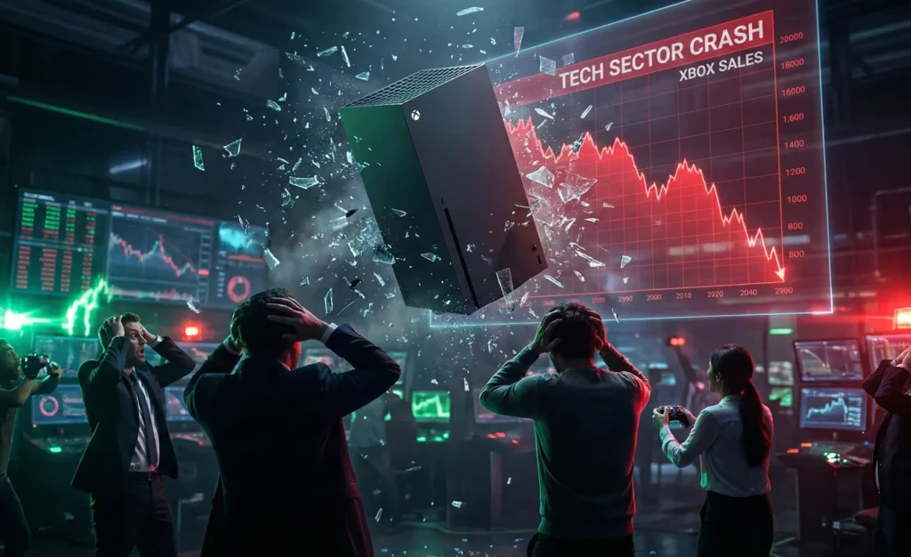 Krach sprzedaży Xboxa? Po spektakularnym wzroście nadeszło bolesne zderzenie z rzeczywistością Xbox