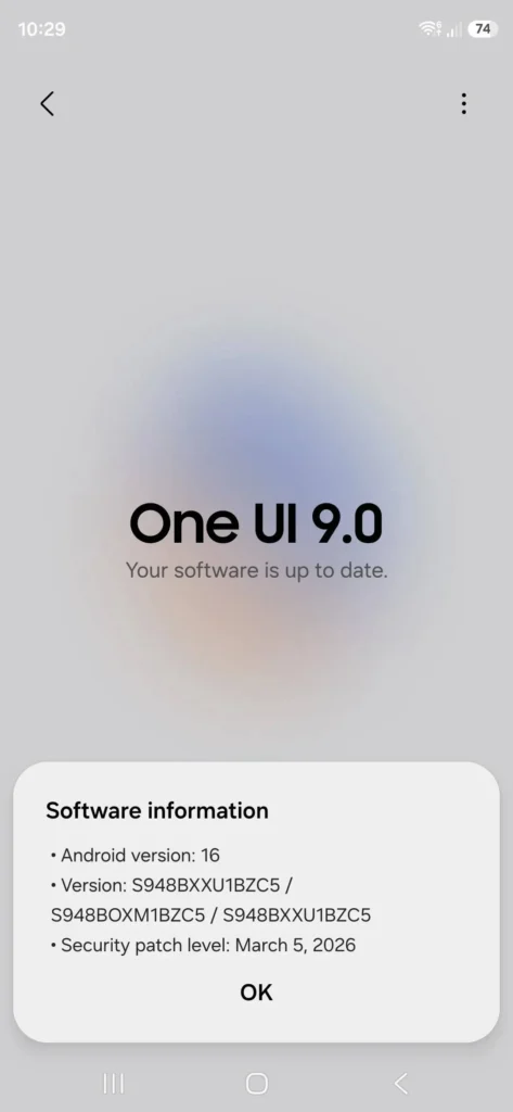 Samsung ONE UI 9