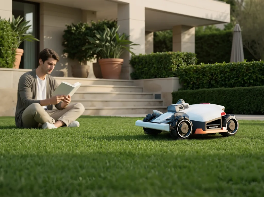 Twoja kosiarka dostanie darmowy internet. Na zawsze! Inavi mammotion