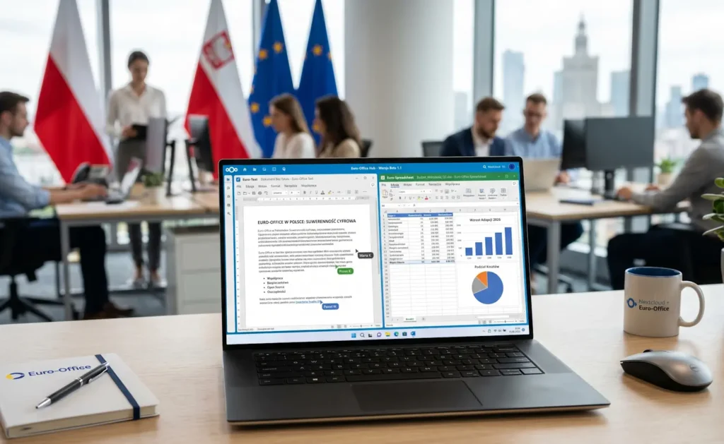 Euro-Office: Europejska odpowiedź na Microsoft 365 debiutuje w cieniu skandalu Euro-Office