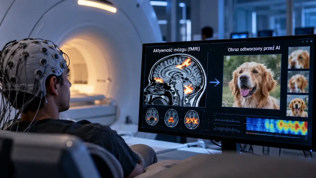 AI zajrzało do ludzkiego mózgu. Potrafi odtworzyć to, na co patrzysz! Brain-IT